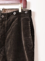 40's "Le Mont St Michel" Corduroy Pants