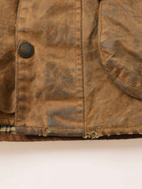 イギリス製 80's〜90's Barbour "MOORLAND" Waxed Jacket