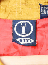 クレイジーパターン キルティング シルクジャケット