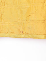 クレイジーパターン キルティング シルクジャケット