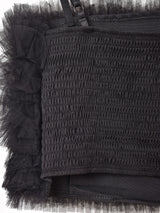 【4色展開】Meridian チュール フリル ビスチェ