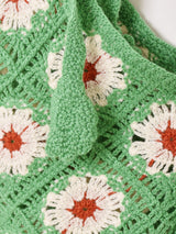 【2色展開】Meridian フラワー リボン キャミソール