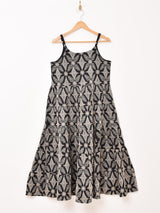 【5色展開】Emerald Motel 織柄 ティアード キャミソールワンピース