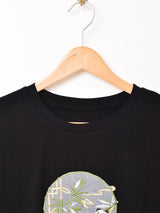 【2色展開】 オリエンタル パンダ 刺繍入り Tシャツ