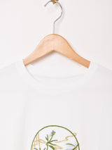 【2色展開】 オリエンタル パンダ 刺繍入り Tシャツ