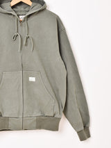 【3色展開】Backers ヘビーコットン ジップアップ パーカー