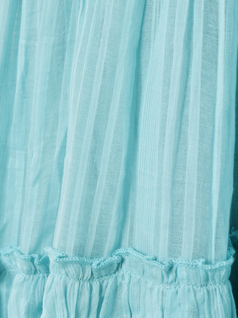 【5色展開】Emerald Motel フィッシュテール ティアード ロングスカート
