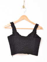 【2色展開】Emerald Motel エンボス ビスチェ