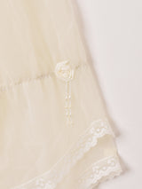 アメリカ製 レース ランジェリーガウン