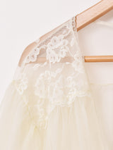 アメリカ製 レース ランジェリーガウン