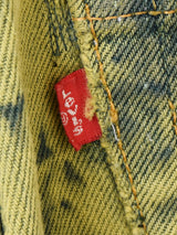 カナダ製 Levi's 505 ブリーチ加工デニムパンツ