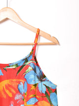 【4色展開】Emerald Motel 花柄 レーヨン キャミソールワンピース