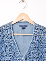 インディゴデニム ベスト