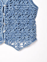 インディゴデニム ベスト