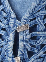 インディゴデニム ベスト