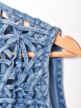 インディゴデニム ベスト