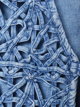 インディゴデニム ベスト