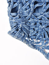 インディゴデニム ベスト