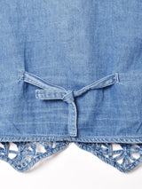 インディゴデニム ベスト