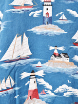 総柄 リバーシブル ベスト