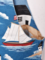 総柄 リバーシブル ベスト