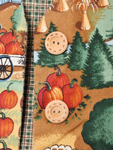 総柄 リバーシブル ベスト