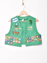 アメリカ製 パッチ付き ベスト