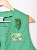 アメリカ製 パッチ付き ベスト