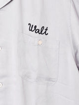 【2色展開】Backers 刺繍 ボウリングシャツ