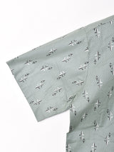 【2色展開】Backers 総柄 半袖シャツ