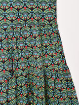 【9色展開】Emerald Motel 総柄 キャミソールワンピース