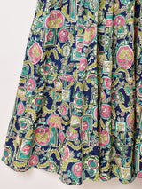 Emerald Motel アンティーク柄 ティアード キャミソールワンピース