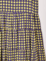 【2色展開】Emerald Motel モノグラム柄 ティアード キャミソールワンピース