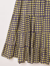 【2色展開】Emerald Motel モノグラム柄 ティアード キャミソールワンピース