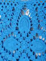 【2色展開】Elcamino クロシェ ノースリーブトップス