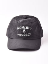 刺繍 キャップ「MOMENTS」