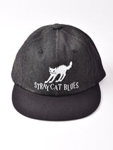 【2色展開】刺繍 キャップ「STRAY CAT BLUES」