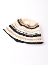 【2色展開】マルチボーダー クロシェハット