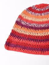 【2色展開】マルチボーダー クロシェハット