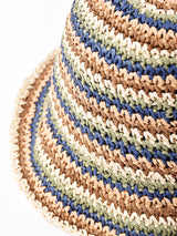 【2色展開】マルチボーダー ペーパーハット