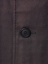 チェック柄 ステンカラーコート