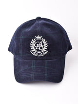 【2色展開】刺繍入り コーデュロイ キャップ 「CLASSIC ACADEMY」