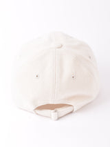 【2色展開】刺繍入り PU切り替え コットンキャップ 「LOSANGELES」