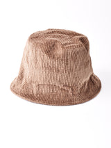 コーデュロイ バケットハット