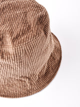 コーデュロイ バケットハット