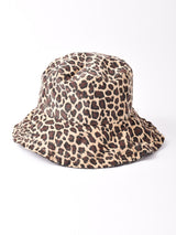 レオパード柄 コーデュロイ バケットハット
