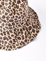 レオパード柄 コーデュロイ バケットハット