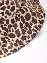 レオパード柄 コーデュロイ バケットハット