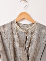 フランス製 20's〜40's フランス製 アンティーク ハンドメイド ブラウス