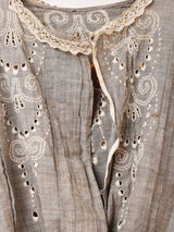 フランス製 20's〜40's フランス製 アンティーク ハンドメイド ブラウス